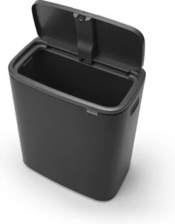 Brabantia Bo Touch Bin Prullenbak - 60 L - Matt Black -Mepal shop 935x1200