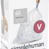 Simplehuman Afvalzakken 16-18 Liter Code V Transparant - 60 Stuks -Mepal shop 942x1200 3