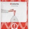 Brabantia PerfectFit Vuilniszakken - 5 L - Code B - 40 Stuks
