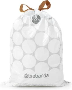 Brabantia PerfectFit Vuilniszakken - 10 - 12 L - Code X - 10 Rollen X 20 Stuks -Mepal shop 954x1200 2