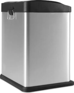 Jago - Vuilnisemmer 16 Liter Met 2 Vakken Van 8 Liter Met Binnenemmers - Prullenbak Voor Afvalscheiding - Pedaalemmer - Prullenbak - RVS 24 Jago - Vuilnisemmer 16 Liter Met 2 Vakken Van 8 Liter Met Binnenemmers - Prullenbak Voor Afvalscheiding - Pedaalemmer - Prullenbak - RVS -Mepal shop 958x1200