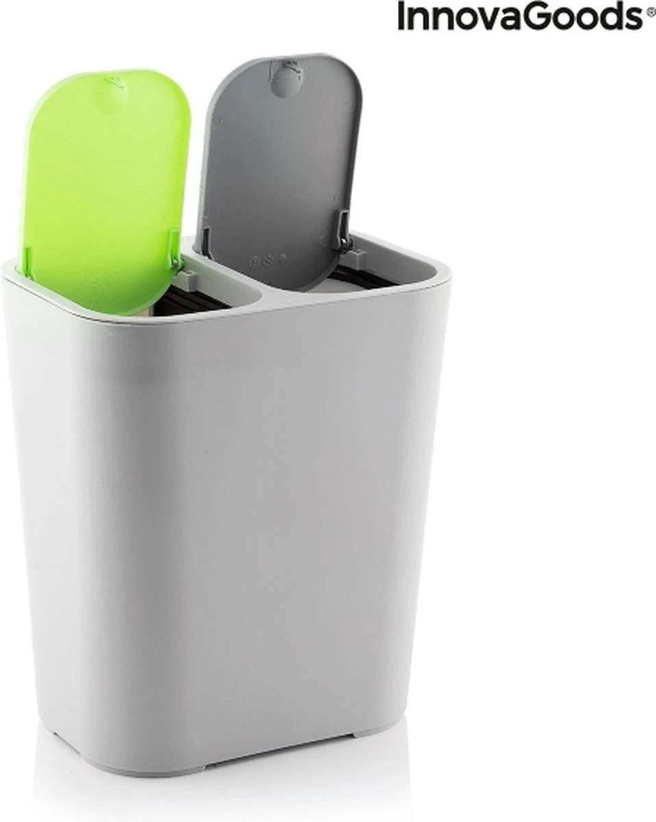 INNOVAGOODS - AFVALBAK - AFVALSCHEIDING - DUO PRULLENBAK - AFVAL SCHEIDEN - AFVALBAK AFVALSCHEIDING 3 INNOVAGOODS - AFVALBAK - AFVALSCHEIDING - DUO PRULLENBAK - AFVAL SCHEIDEN - AFVALBAK AFVALSCHEIDING