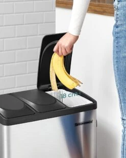 MIRA Home - Afvalemmer – Prullenbak – RVS – Zilver - 60.5x34x56.5 11 MIRA Home - Afvalemmer – Prullenbak – RVS – Zilver - 60.5x34x56.5 -Mepal shop 960x1200 7