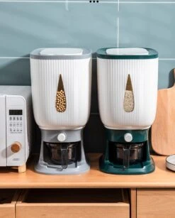 Deluqse Rijst Dispenser - Rijst Container - Grijs - Voedsel Dispenser - Rijst Opbergdoos - Rijst Bewaren - Rijst Opberg Container -Mepal shop 966x1200 2