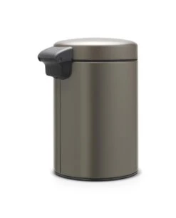 Brabantia NewIcon Wandafvalemmer - 3 L - Platinum 14 Brabantia NewIcon Wandafvalemmer - 3 L - Platinum -Mepal shop 968x1200 1