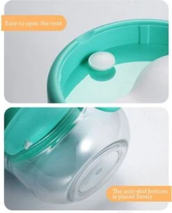 Deluqse Overnight Oats Potjes - Overnights Oats Beker - Set Van 3 - Oats Potjes - Overnight Oats Jar - Muesli Beker - Havermout Potjes -Mepal shop 971x1200 2