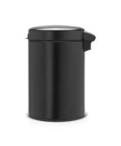 Brabantia NewIcon Wandprullenbak - 3 L - Matt Black -Mepal shop 990x1200 7